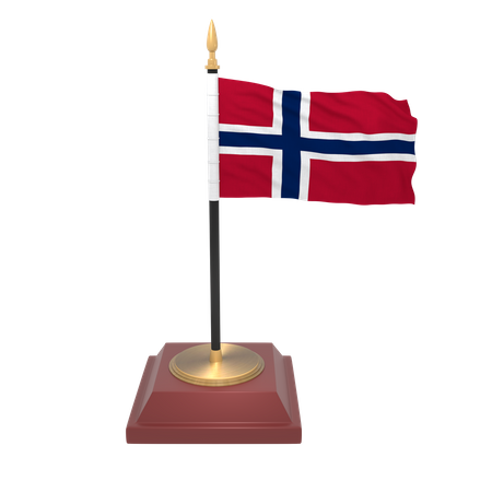 Norway flag  3D Icon