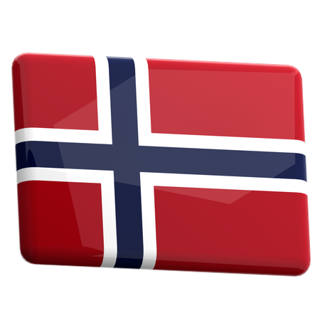 Norwegen  3D Icon