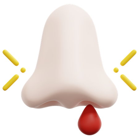 Nose bleeding  3D Icon