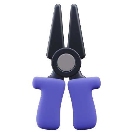 Nose pilers  3D Icon
