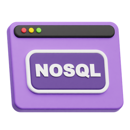 Nosql Website  3D Icon
