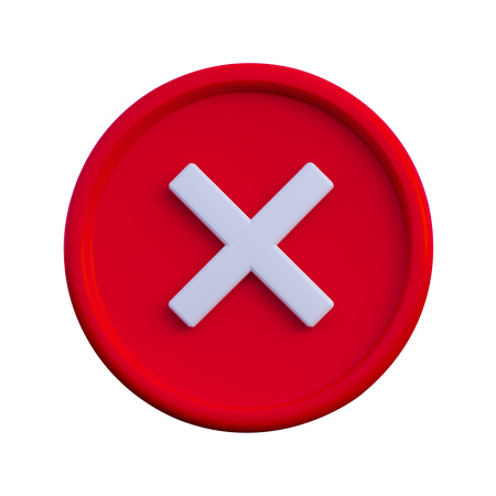 Not Approved  3D Icon