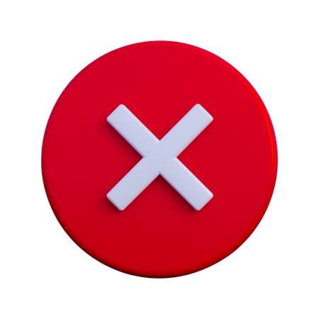 Not Approved  3D Icon