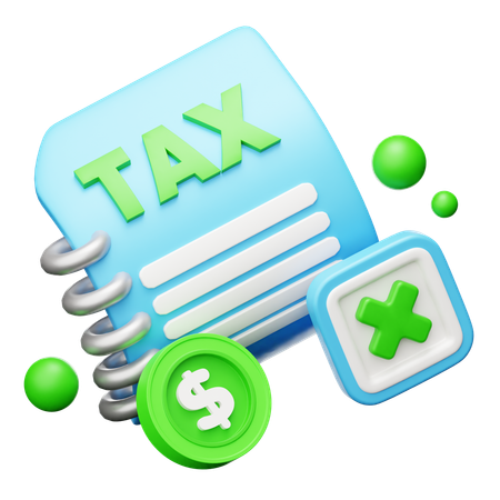 Not Approved Tax Document  3D Icon