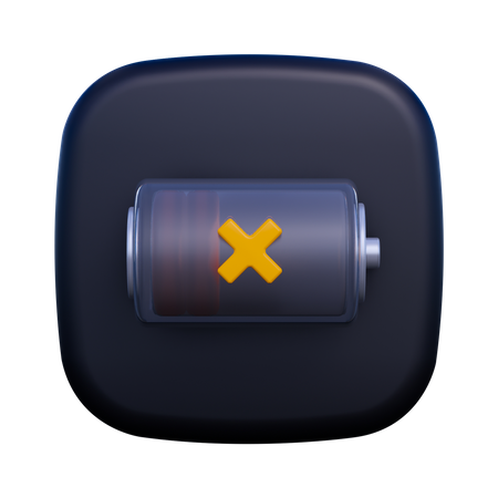 Not Charging  3D Icon