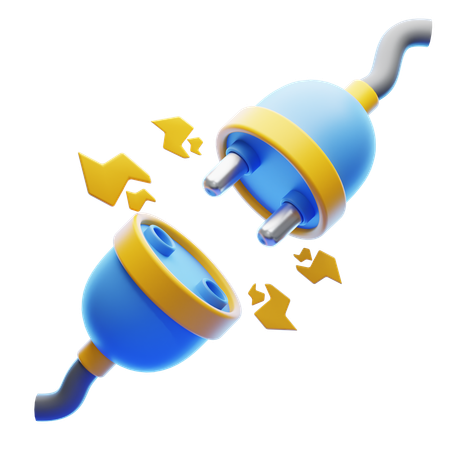 Not Connected  3D Icon