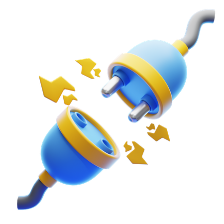 Not Connected  3D Icon