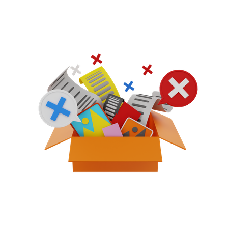 Not Enough Space  3D Icon