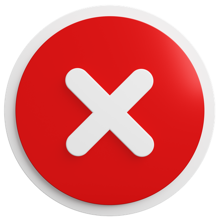 Not ok  3D Icon