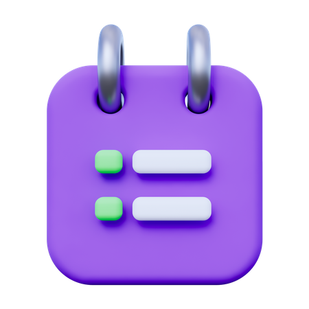 Nota  3D Icon