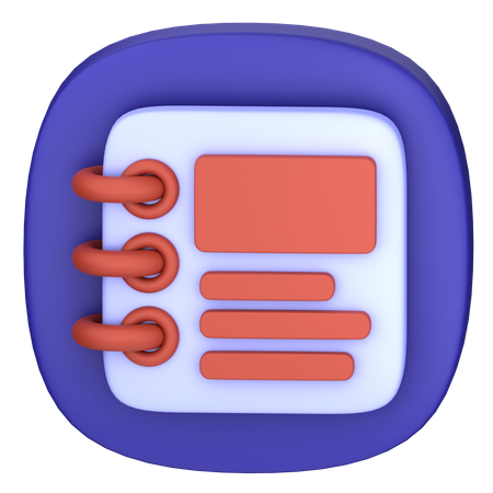 Nota  3D Icon