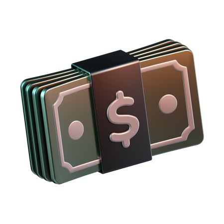 Nota Bancária  3D Icon