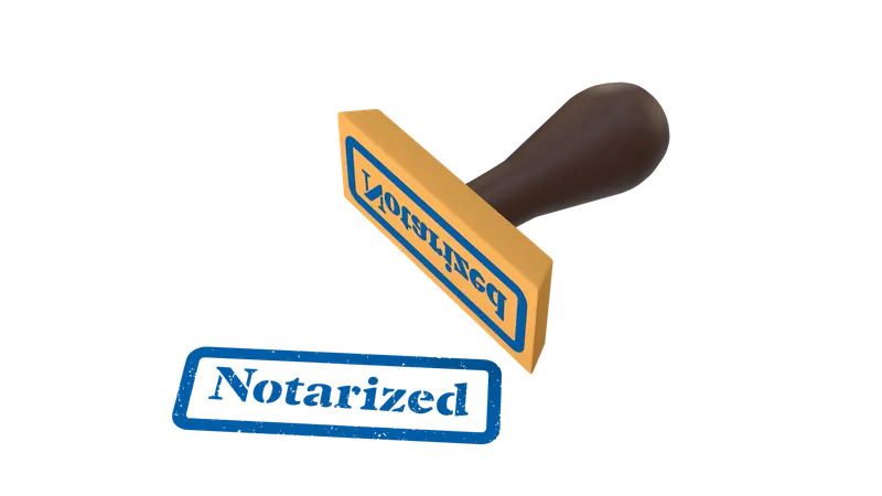 Notariado  3D Icon