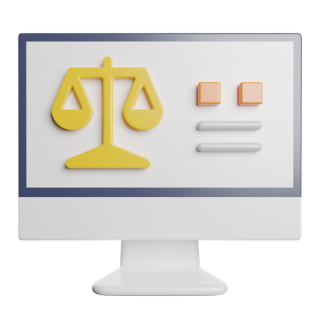 Notary  3D Icon