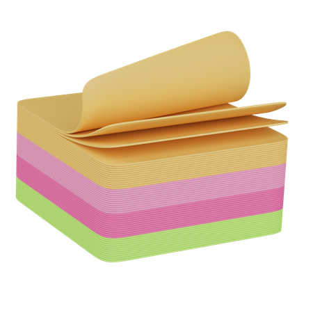 Lembretes  3D Icon