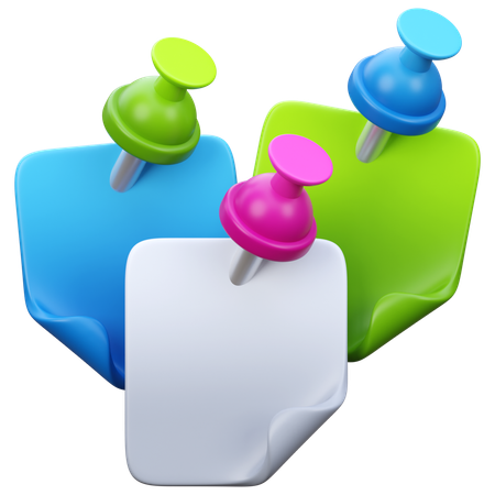 Lembretes  3D Icon