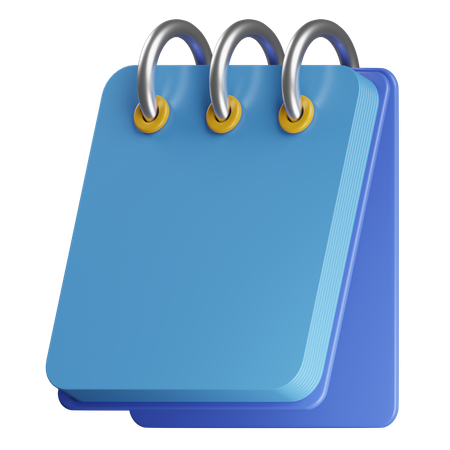 Notas de escritório  3D Icon