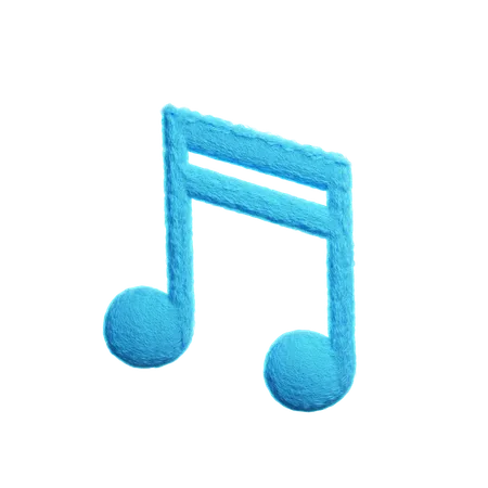 Notas musicais  3D Icon