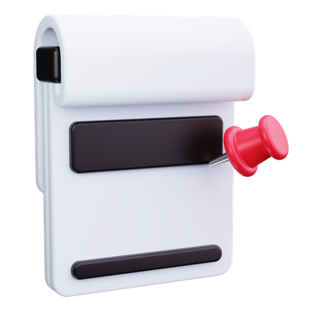 Notas Post-it  3D Icon