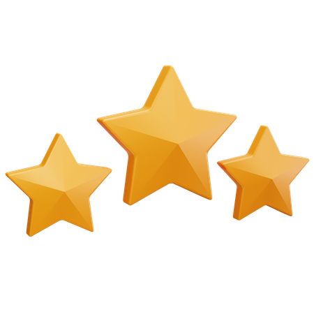 Étoiles de notation  3D Icon