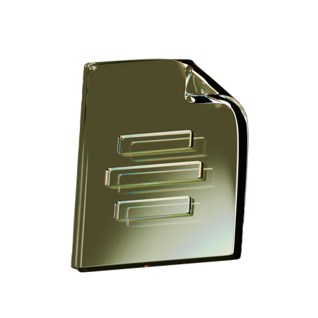 Note  3D Icon