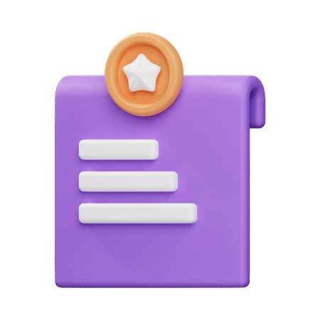 Notation  3D Icon