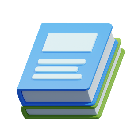 Note Books  3D Icon