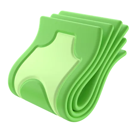 Note Bundle  3D Icon