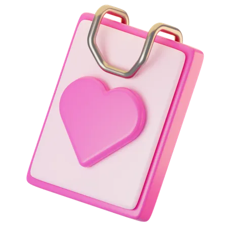 Lettre d'amour  3D Icon