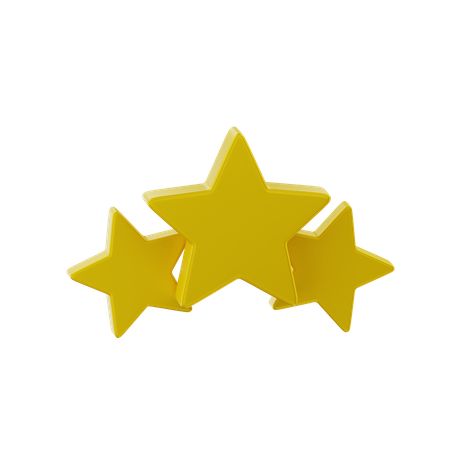 Étoiles de notation  3D Icon