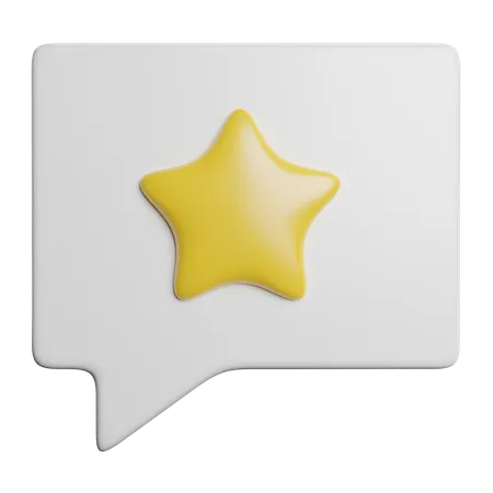 Note préférée  3D Icon