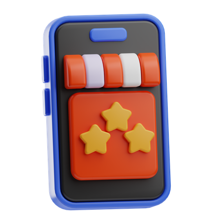 Note mobile  3D Icon