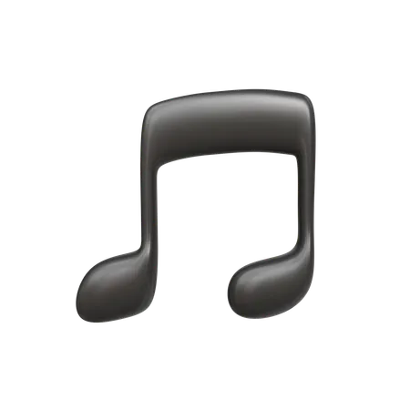 Note music2  3D Icon