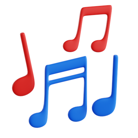 Note musicale  3D Icon