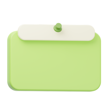 Note Paper  3D Icon