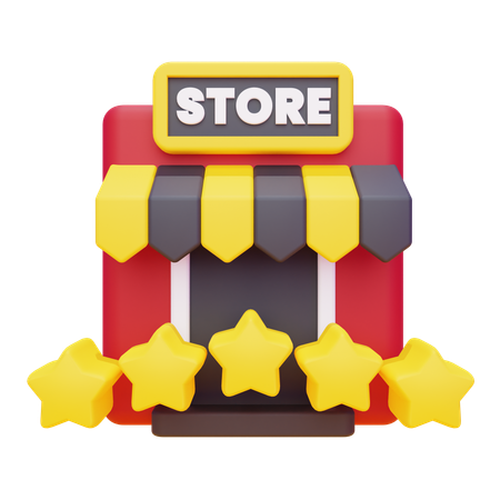 Magasin d'évaluation  3D Icon