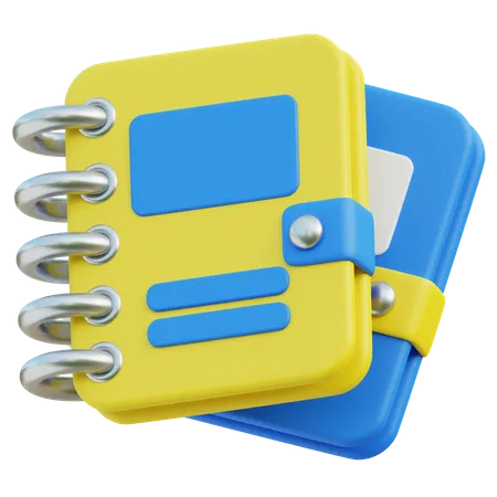 Educational Notebook 3D Icon