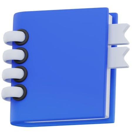 ノート  3D Icon