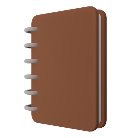 Notebook  3D Icon