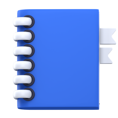 Notebook  3D Icon