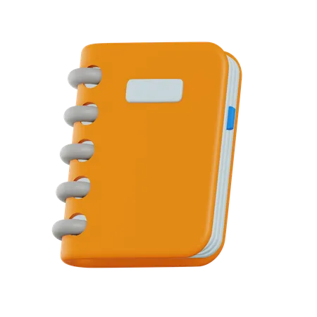 Notebook  3D Icon