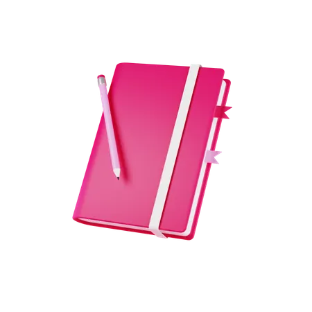 Notebook  3D Icon