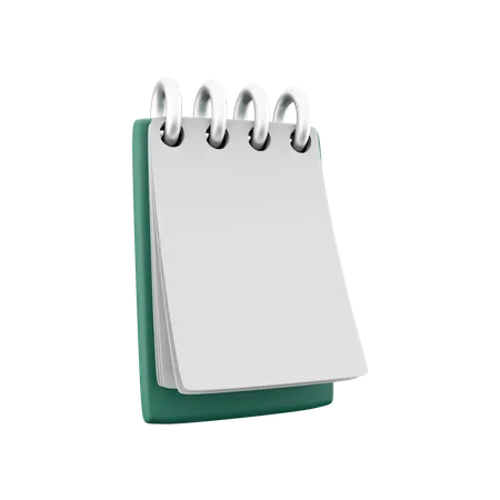 Notebook  3D Icon