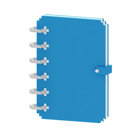 Notebook  3D Icon