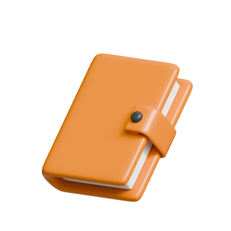 Notebook  3D Icon