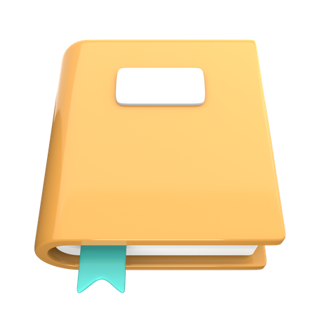 Notebook  3D Icon