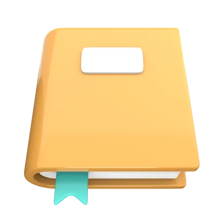 Notebook  3D Icon