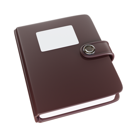 Notebook  3D Icon