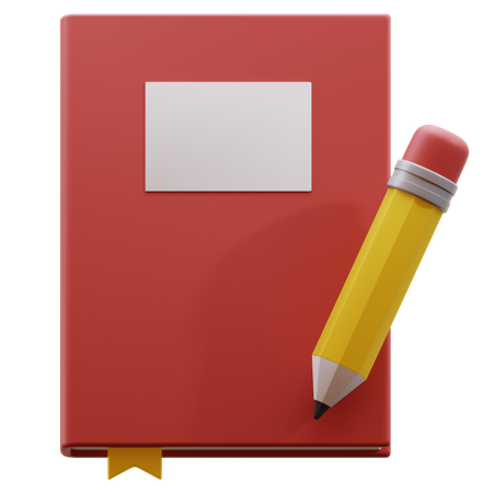 Notebook  3D Icon