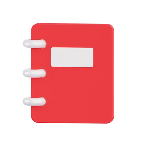 Notebook  3D Icon